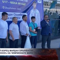 Шымкентский борец Мардан Орынбасар завоевал «бронзу» на чемпионате мира