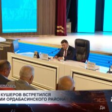 Нуралхан Кушеров встретился с жителями Ордабасинского района