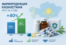 Производство лекарств в Казахстане продолжает расти