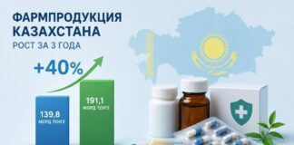 Производство лекарств в Казахстане продолжает расти