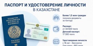 Сколько казахстанцы платят за паспорт и удостоверение личности