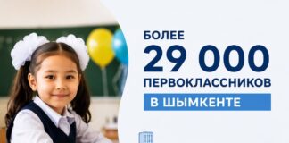 Шымкент оказался среди городов с наибольшим числом первоклассников