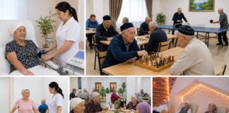 В Шымкенте для пенсионеров доступны 26 видов оздоровительных процедур