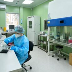 В Туркестане открыли современную вирусологическую лабораторию