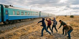 Дети бросили камень в поезд — родителей оштрафовали в Шымкенте