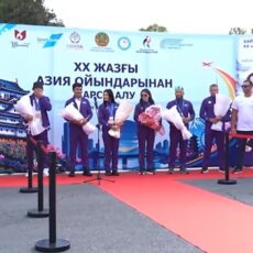 Четыре бронзовые медали привезли в Шымкент гребцы с Азиады