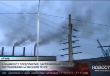 В Шымкенте оштрафованы предприятия загрязняющие воздух
