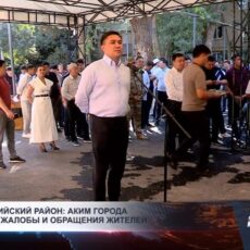 Жители Аль-Фарабийского района озвучили проблемы акиму Шымкента