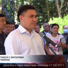 Жители Шымкента пожаловались акиму на перебои со светом и дорогой газовый счётчик
