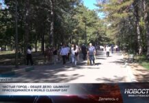 Парки и улицы Шымкента очистили в рамках Всемирного дня чистоты