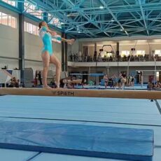 Шымкентские гимнастки завоевали золото и бронзу чемпионата Казахстана