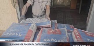 В Шымкенте выявили подпольное производство строительных смесей