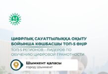 Шымкент стал лидером по обучению цифровой грамотности среди регионов