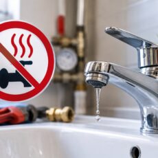 Горячую воду временно отключили в нескольких многоэтажках Шымкента