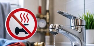 Горячую воду временно отключили в нескольких многоэтажках Шымкента