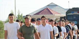 Призывники из Туркестанской области пополнят ряды Национальной гвардии