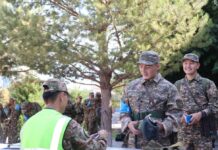 В Шымкенте стартовали десятидневные военные сборы