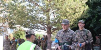 В Шымкенте стартовали десятидневные военные сборы