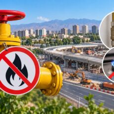 В Шымкенте 24 сентября временно отключат газ в нескольких микрорайонах