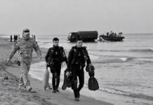 Поиски пропавших военнослужащих на Каспии завершены