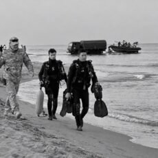 Поиски пропавших военнослужащих на Каспии завершены