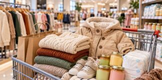 В Шымкенте на фоне праздничных акций выросли продажи одежды и детского питания