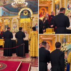 В Шымкент доставили мощи Спиридона Тримифунтского