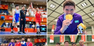 Шымкентские спортсмены завоевали золото и бронзу на Азиатских играх