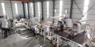 В Туркестанской области открылся завод по производству алюминиевых панелей