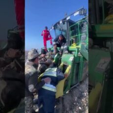 Ногу подростка зажало в механизме комбайна в Туркестанской области