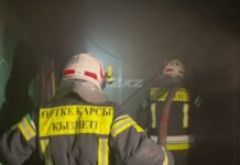 В Шымкенте из-за пожара в СПА-салоне эвакуировали 14 человек