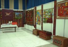 Выставка «Жизнь, сотканная искусством» открылась в Шымкенте