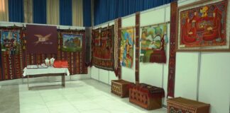 Выставка «Жизнь, сотканная искусством» открылась в Шымкенте