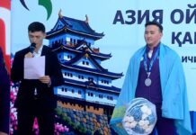 Серебряного призёра Азиатских игр встретили в Шымкенте