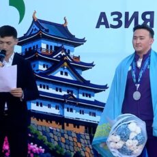Серебряного призёра Азиатских игр встретили в Шымкенте