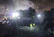 Пожарные ликвидировали возгорание в кафе Шымкента
