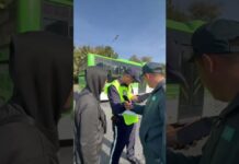 «Безопасное общество»: в Шымкенте провели рейд по пожарной безопасности на автотранспорте
