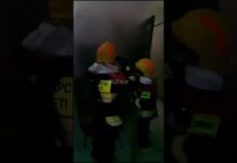 В Туркестане загорелся трансформатор на территории частной школы