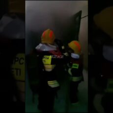 В Туркестане загорелся трансформатор на территории частной школы