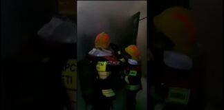 В Туркестане загорелся трансформатор на территории частной школы