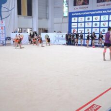 В Шымкенте проходят Кубок и чемпионат Казахстана по художественной гимнастике