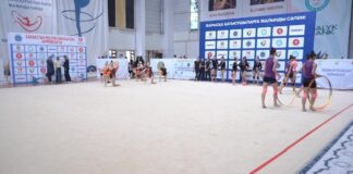 В Шымкенте проходят Кубок и чемпионат Казахстана по художественной гимнастике