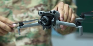 Срочников в национальной гвардии обучают управлению дронами