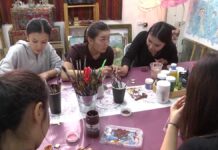 Молодёжь Шымкента училась создавать красоту своими руками