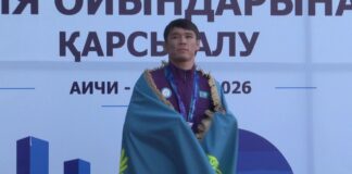 Мейржан Шермаханбет вернулся в Шымкент с бронзой Азиады