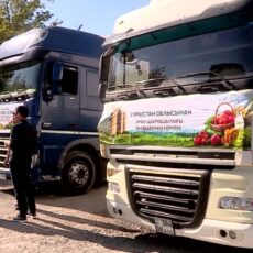Более 500 тонн продукции из Туркестанской области отправили на ярмарку в Астану