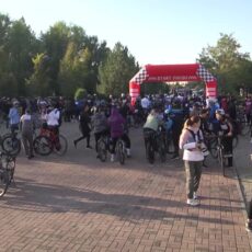 Около 400 велосипедистов приняли участие в веломарафоне в Шымкенте