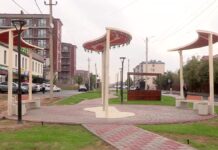 В микрорайоне Нуртас открыли новый сквер