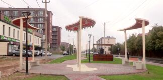 В микрорайоне Нуртас открыли новый сквер