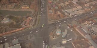 В Шымкенте открыли движение по дорожной развязке